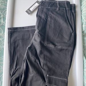 Black Cargo Pants NWT